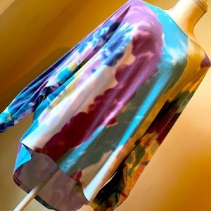 Tie-Dyed Longsleeve Tunic